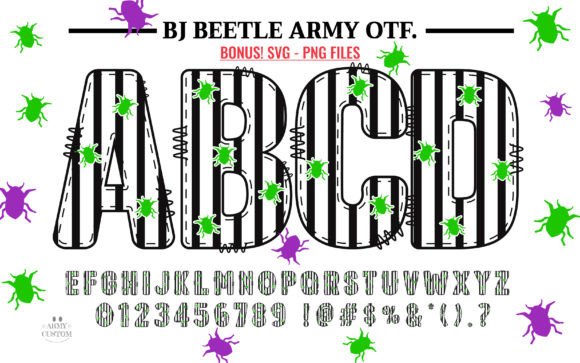 Beetle Army: A Font for Editorial Magic