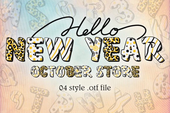 Black and Gold Font for a Polished Digital Look