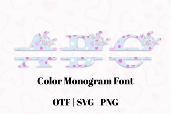 Blossom Monogram Blue: A Designer’s Touch for Branding