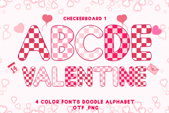Checkerboard 1: A Font That Adds Character to Your Digital Design
