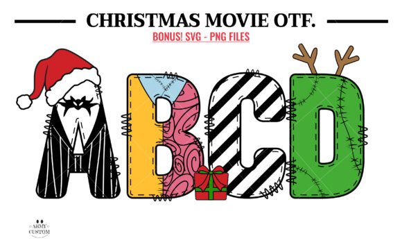Christmas Movie Bundle: A Font That Adds Festive Flair to Your Brand