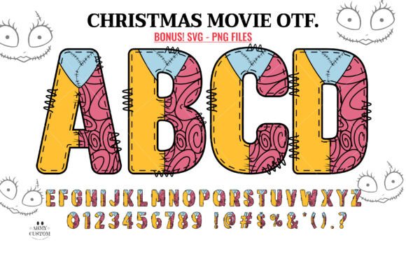 Christmas Movie Sally: A Festive Font for Holiday Branding