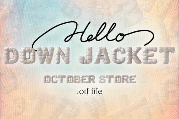 Down Jacket: A Versatile Font for Web Design