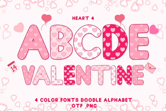 Heart 4: A Font That Speaks From the Heart