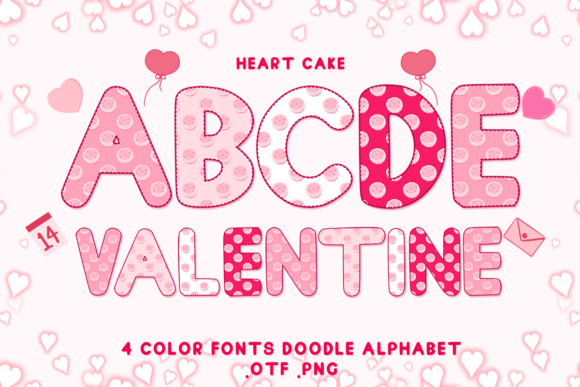 Heart Cake: A Versatile Font for Creative Crafters