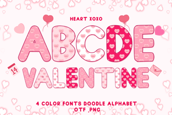Heart Xoxo: A Font That Speaks from the Heart
