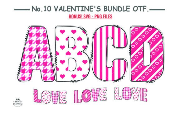 Love Valentine’s Army Bundle: A Romantic Typeface for Editorial Design