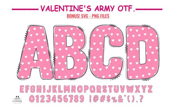 Love Valentine’s Mini Heart Font for Handmade Creators