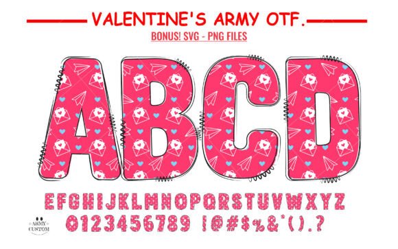 Love Valentine’s Paper Plane Font Review
