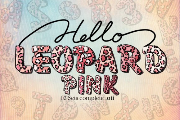Pink Leopard Font for Impactful Campaigns