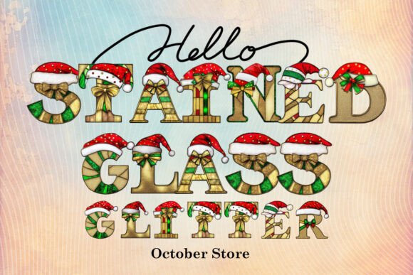 Stained Glass Glitter: A Radiant Addition to Editorial Design