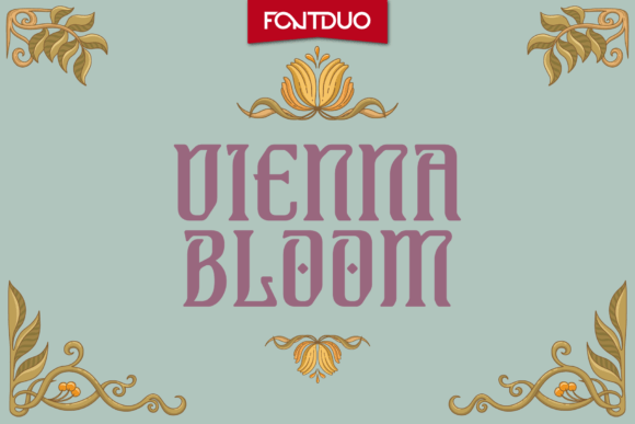 Vienna Bloom: A Font That Breathes Elegance Into Every Craft
